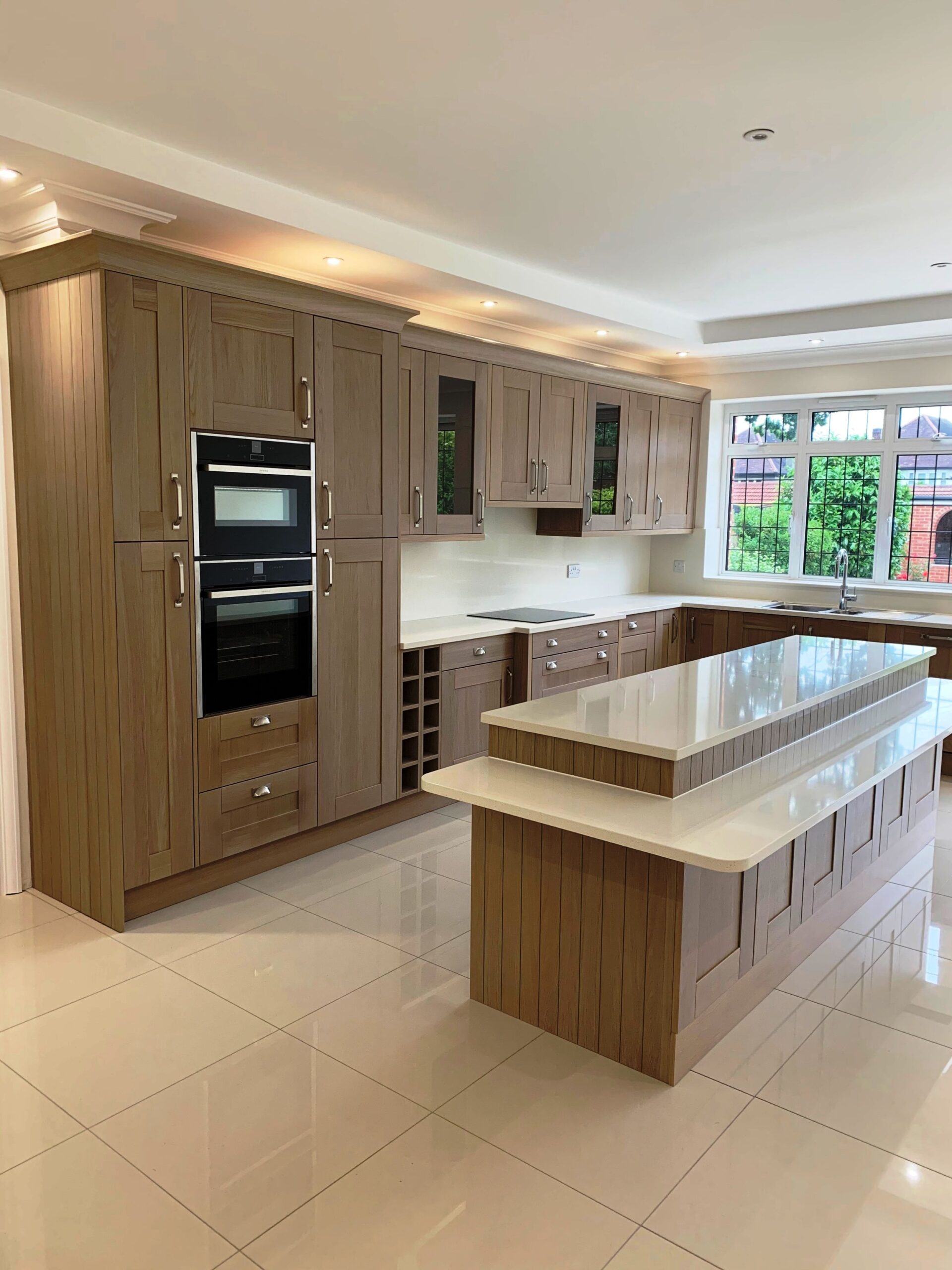 Traditional kitchen in Broad Walk from Hampdens KB