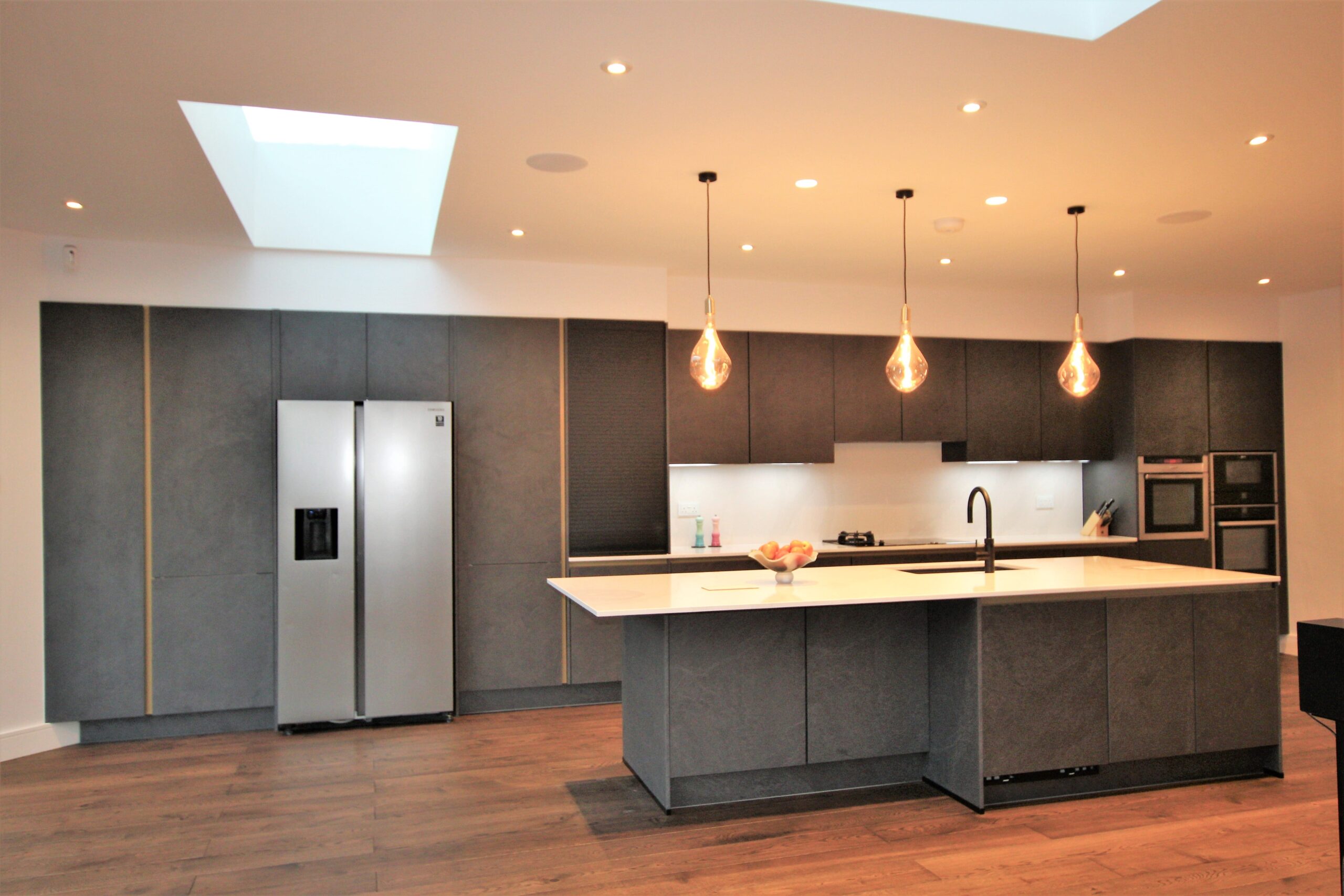 Nobilia German kitchen designed, supplied and installed by Hampdens KB