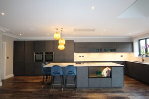 German Kitchen Nobilia designed, supplied and installed by Hampdens KB London