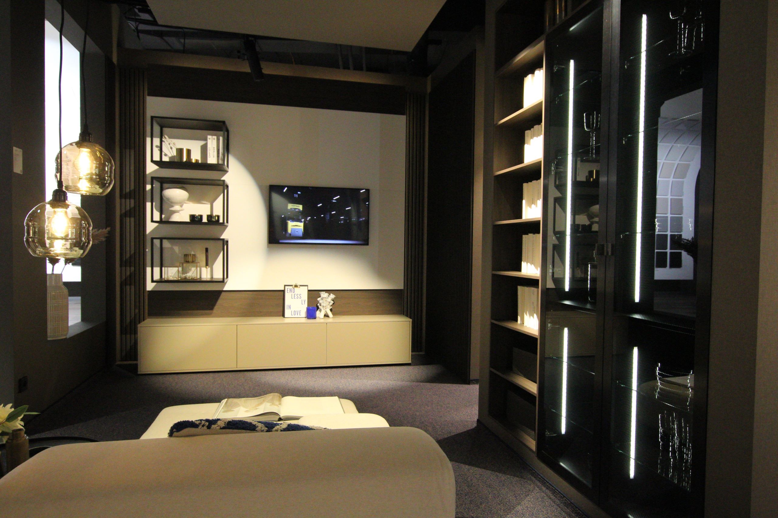 modern media wall design