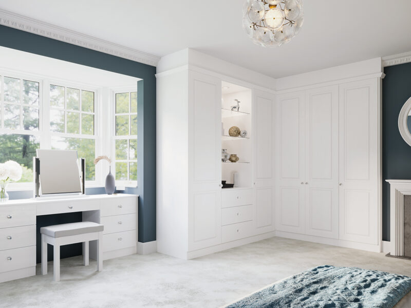 Best Fitted wardrobes & Bespoke bedrooms in London from Hampdens KB