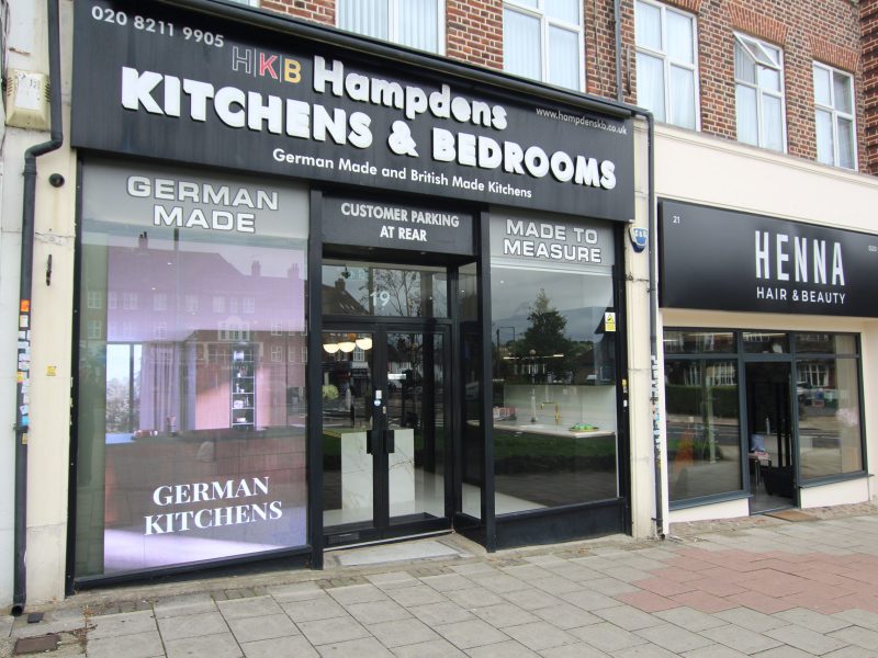 Hampdens German Kitchens and Bedrooms showroom Häcker vs Nobilia
