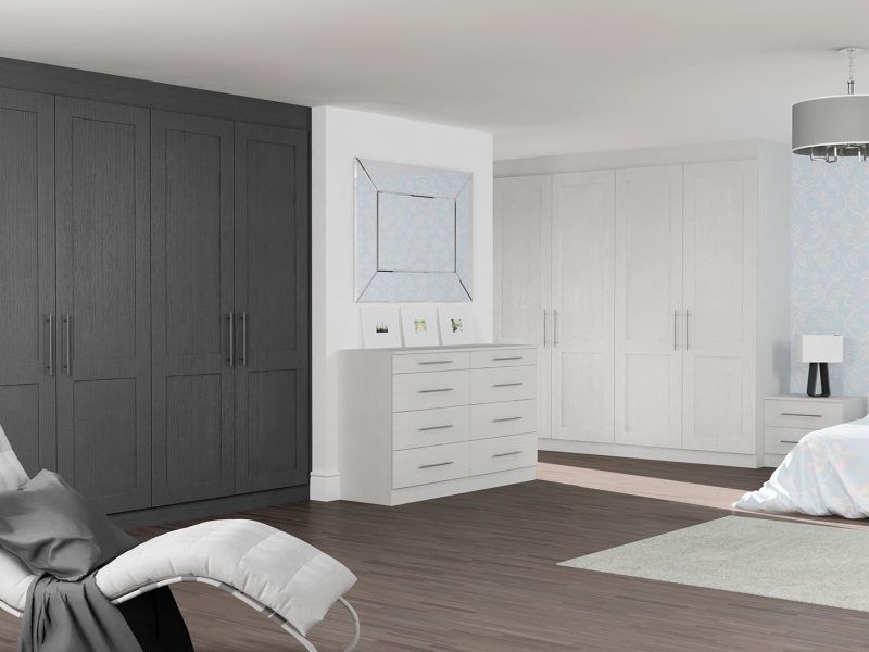 Wardrobe Dust Grey Wardrobes&Bedrooms in London Wardrobe Dust Grey Wardrobes & Bedrooms in London